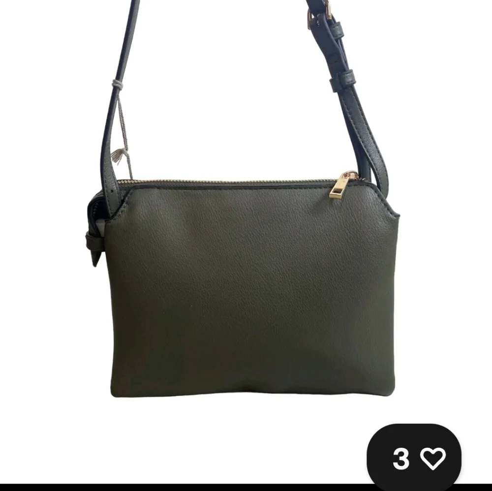 Elegant ALPINE Green Crossbody Bag by A NEW DAY NWOT long strap